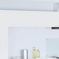 vidaXL Hängande skåp 2 pcs Vit 60 x 31 x 40 cm Konstruerat trä