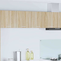 vidaXL Hängande skåp Sonoma-ek 80 x 31 x 40 cm Konstruerat trä