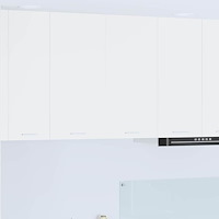 vidaXL Hängande skåp med lagring Vit 80 x 31 x 80 cm Konstruerat trä