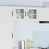 vidaXL Köksskåp 2 pcs Vit 40 x 31 x 40 cm Konstruerat trä