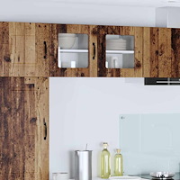 vidaXL Köksskåp Gammalt trä 40 x 31 x 40 cm Konstruerat trä