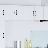 vidaXL Köksskåp 2 pcs Vit 60 x 31 x 40 cm Konstruerat trä