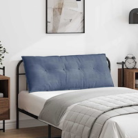 vidaXL Ryggkudde Blå 120 x 50 cm Kordread tyg