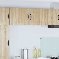 vidaXL Väggskåp för kök med hylla 2 pcs Sonoma-ek 50 x 31 x 40 cm