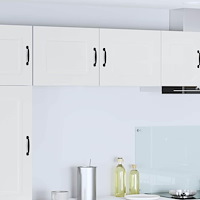 vidaXL Köksskåp Kalmar 2 pcs Högblanka vita 50 x 31 x 40 cm