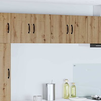 vidaXL Väggskåp för kök Artisan Ek 60 x 31 x 40 cm Konstruerat trä