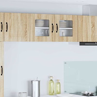 vidaXL Köksskåp Kalmar Sonoma-ek 80 x 31 x 40 cm Konstruerat trä