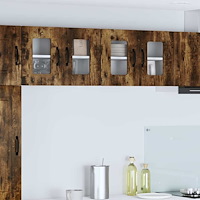 vidaXL Köksskåp Kalmar 2 pcs Rökt ek 60 x 31 x 40 cm Konstruerat trä