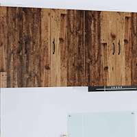 vidaXL Köksskåp Kalmar Gammalt trä 40 x 31 x 80 cm Konstruerat trä