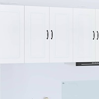 vidaXL Köksskåp med lagring Kalmar Vit 80 x 31 x 80 cm Konstruerat trä