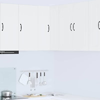 vidaXL Köksskåp med lagring Kalmar Vit 57 x 57 x 80 cm Konstruerat trä