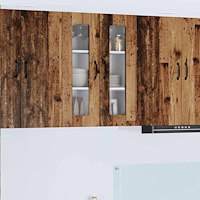 vidaXL Köksskåp Kalmar Gammalt trä 60 x 31 x 80 cm Konstruerat trä