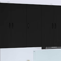 vidaXL Köksskåp Kalmar Svart 40 x 31 x 100 cm Konstruerat trä