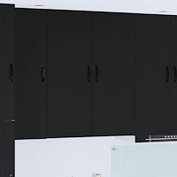 vidaXL Köksskåp Kalmar Svart 80 x 31 x 100 cm Konstruerat trä