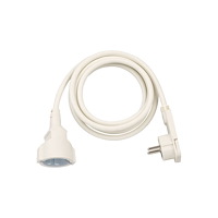 Brennenstuhl brennenstuhl H05VV-F 3G1,5 - förlängningskabel för ström - Eurokontakt till Eurokontakt - 2 m