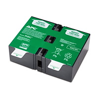 APC APC Replacement Battery Cartridge #124 - UPS-batteri - Bly-syra