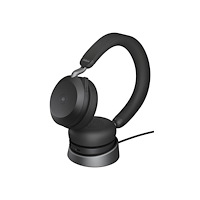 Jabra Jabra Evolve2 75 - headset - USB-C - med laddningsställ