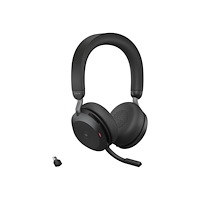 Jabra Jabra Evolve2 75 - headset - USB-A - med laddningsställ