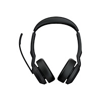 Jabra Jabra Evolve2 55 UC Stereo - headset - USB-C, USB-A - med laddningsställ