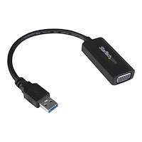 StarTech.com StarTech.com USB 3.0 till VGA-adapter- inbyggd installation av drivrutiner - 1920x1200 - USB/VGA-adapter - USB typ A til...