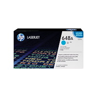 HP HP 648A - cyan - original - LaserJet - tonerkassett (CE261A)