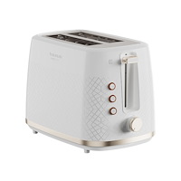TAURUS Toaster Long Slot Fusion Crunch White