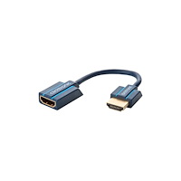 ClickTronic ClickTronic Flexadapter 0010 - HDMI-förlängningskabel med Ethernet - 10 cm