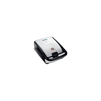 Tefal Tefal Snack collection SW854D16 - smörgåsgrill/våffeljärn/grill - rostfritt stål/svart