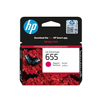 Hewlett-Packard HP 655 - magenta - original - Ink Advantage - bläckpatron