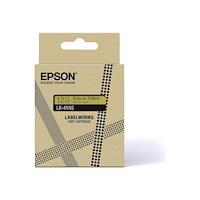 EPSON Epson LabelWorks LK-4YAS - bandpatron - 1 kassett(er) - Rulle (1,2 cm x 8 m)
