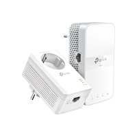 TP-LINK Technologies TP-Link TL-WPA7617 KIT V1 Wi-Fi Kit - PowerLine adaptersats - Wi-Fi 5 - vägginsticksbar