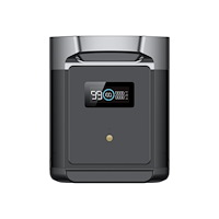 EcoFlow EcoFlow Delta 2 Max - Extrabatteri för portabel strömenhet - smart - LiFePO4 - 2048 Wh