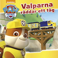 Tukan Förlag Valparna räddar ett tåg (inbunden)