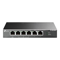 TP-LINK Technologies TP-Link TL-SG1006PP V1 - switch - 6 portar - ohanterad