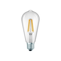OSRAM OSRAM LED Edison - LED-glödlampa med filament - klar finish - E27 - 3.8 W - varmt vitt ljus - 2700 K