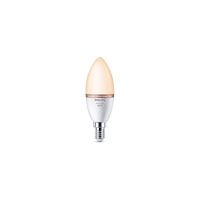 WiZ Philips Olive - LED-glödlampa - form: C37 - E14 - 4.9 W - vitt ljus - 2700-6500 K - opak (paket om 3)