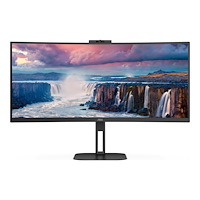 AOC AOC Value-line CU34V5CW/BK - V5 series - LED-skärm - böjd - 34" - HDR