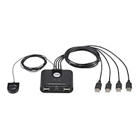 ATEN ATEN US424 4-Port USB Peripheral Sharing Device - USB-växel