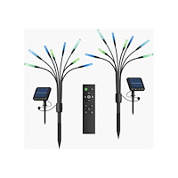 Nanoleaf Nanoleaf - trädgårdsbelysning - LED x 8 - RGB-lampa - soldriven (paket om 2)