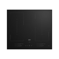 Beko Beko bPRO500 HII64720QUF2T induktionshäll - 60 cm - svart - tempererat glas