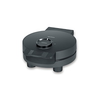 Severin Severin WA 2116, 1 våffla/våfflor, Hjärta (form), Svart, Pla...