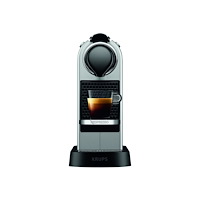Krups Krups Nespresso CitiZ XN741B - kaffemaskin - 19 bar - silver