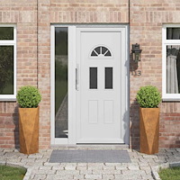 vidaXL Planteringskärl 2 pcs Rostig 30 x 30 x 75 cm