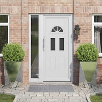 vidaXL Planteringskärl 2 pcs Silver 50 x 50 x 75 cm Galvaniserat Stål