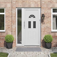 vidaXL Planteringskärl 2 pcs Svart 30 x 30 x 30 cm Stål