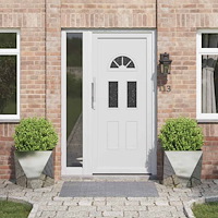 vidaXL Planteringskärl 2 pcs Silver 50 x 50 x 50 cm Galvaniserat Stål