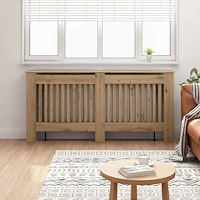 vidaXL Radiatorlock Artisan Ek 172 x 19 x 81,5 cm Konstruerat trä