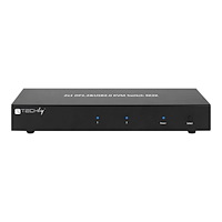 IC Intracom TECHly IDATA DP-KVM2 - omkopplare för tangentbord/video/mus/ljud/USB - 2 portar