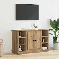 vidaXL Sideboard Artisan Ek 100 x 35,5 x 60 cm Konstruerat trä
