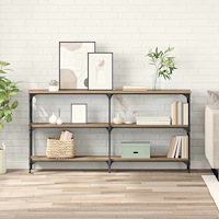 vidaXL Konsolbord Artisan Ek 150 x 29 x 75 cm